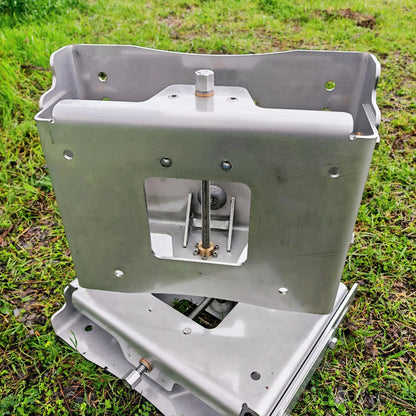 Stainless Steel Jackplate 150mm 6” – EU Made - View 2 Thumbnail
