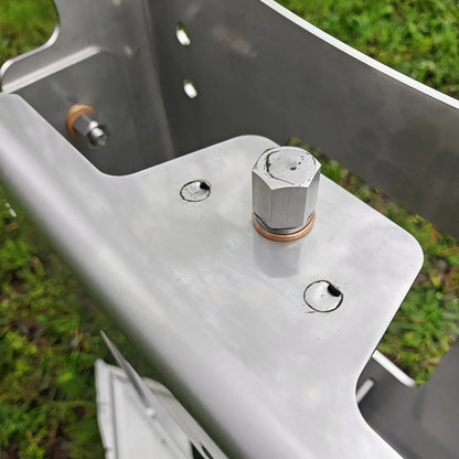 Stainless Steel Jackplate 150mm 6” – EU Made - View 5 Thumbnail
