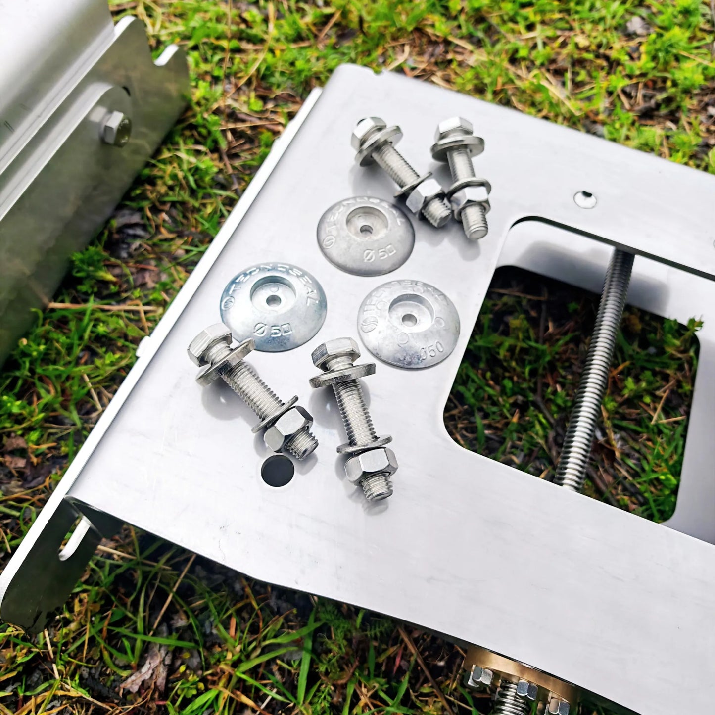 Stainless Steel Jackplate 150mm 6” – EU Made - View 7