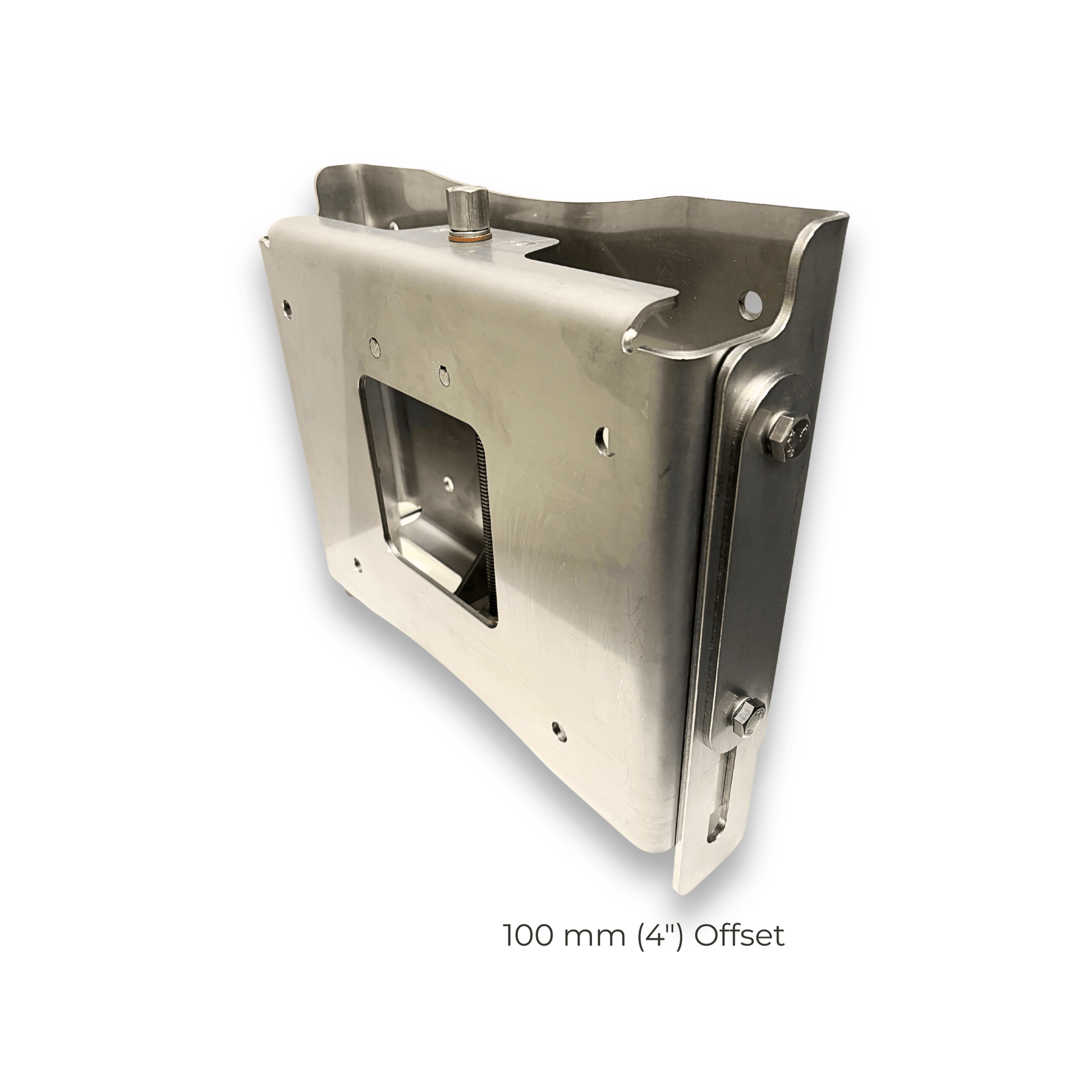 Stainless Steel Manual Outboard Jackplate 100mm 4 inches offset - Main View
