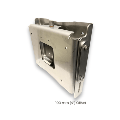 Stainless Steel Manual Outboard Jackplate 100mm 4 inches offset - Main View Thumbnail
