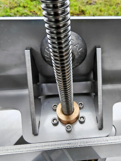 Stainless Steel Manual Outboard Jackplate 100mm 4 inches offset - View 6 Thumbnail
