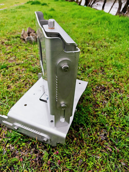 Stainless Steel Manual Outboard Jackplate 100mm 4 inches offset - View 1 Thumbnail
