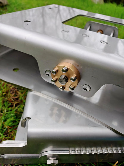 Stainless Steel Manual Outboard Jackplate 100mm 4 inches offset - View 7 Thumbnail
