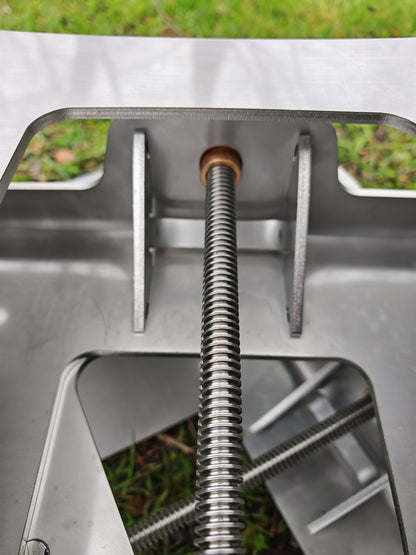 Stainless Steel Manual Outboard Jackplate 100mm 4 inches offset - View 10 Thumbnail
