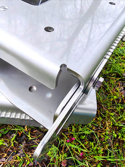 Stainless Steel Manual Outboard Jackplate 100mm 4 inches offset - View 13 Thumbnail
