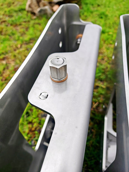 Stainless Steel Manual Outboard Jackplate 100mm 4 inches offset - View 8 Thumbnail
