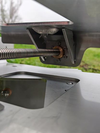 Stainless Steel Manual Outboard Jackplate 100mm 4 inches offset - View 11 Thumbnail
