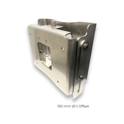 Stainless Steel Manual Outboard Jackplate 150mm 6 inches offset - Main View Thumbnail
