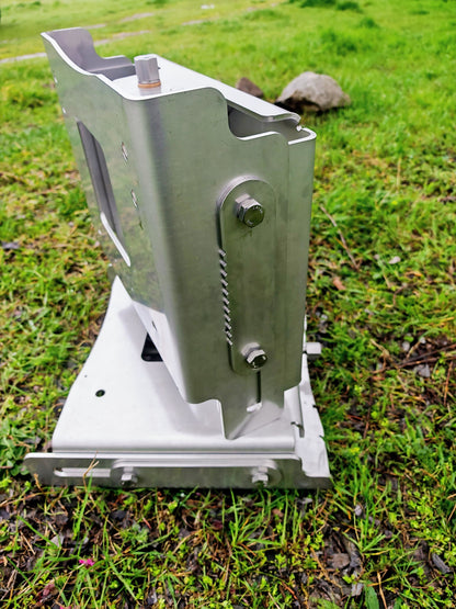 Stainless Steel Manual Outboard Jackplate 150mm 6 inches offset - View 1 Thumbnail
