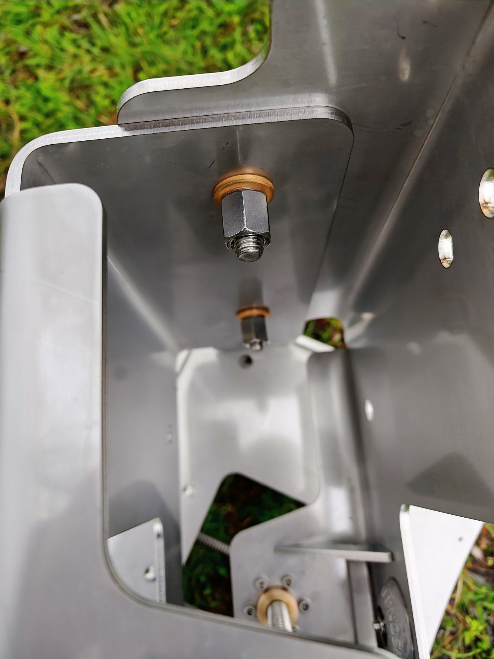 Stainless Steel Manual Outboard Jackplate 150mm 6 inches offset - View 5