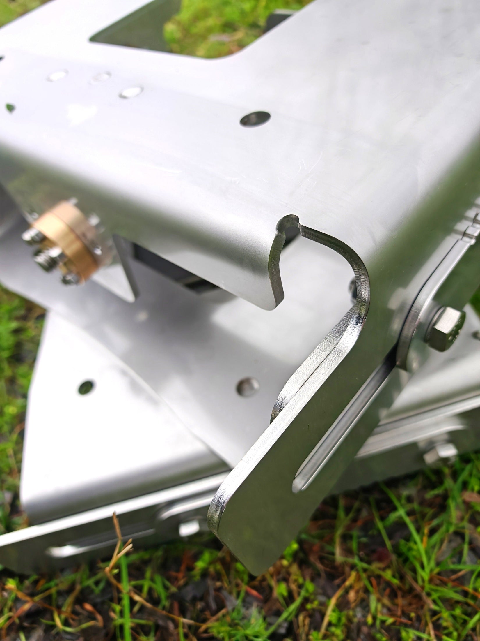 Stainless Steel Manual Outboard Jackplate 150mm 6 inches offset - View 13