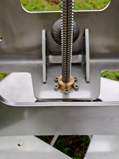 Stainless Steel Manual Outboard Jackplate 150mm 6 inches offset - View 6 Thumbnail
