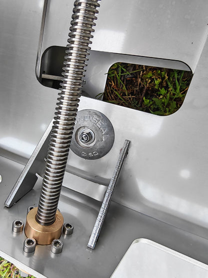 Stainless Steel Manual Outboard Jackplate 150mm 6 inches offset - View 9 Thumbnail
