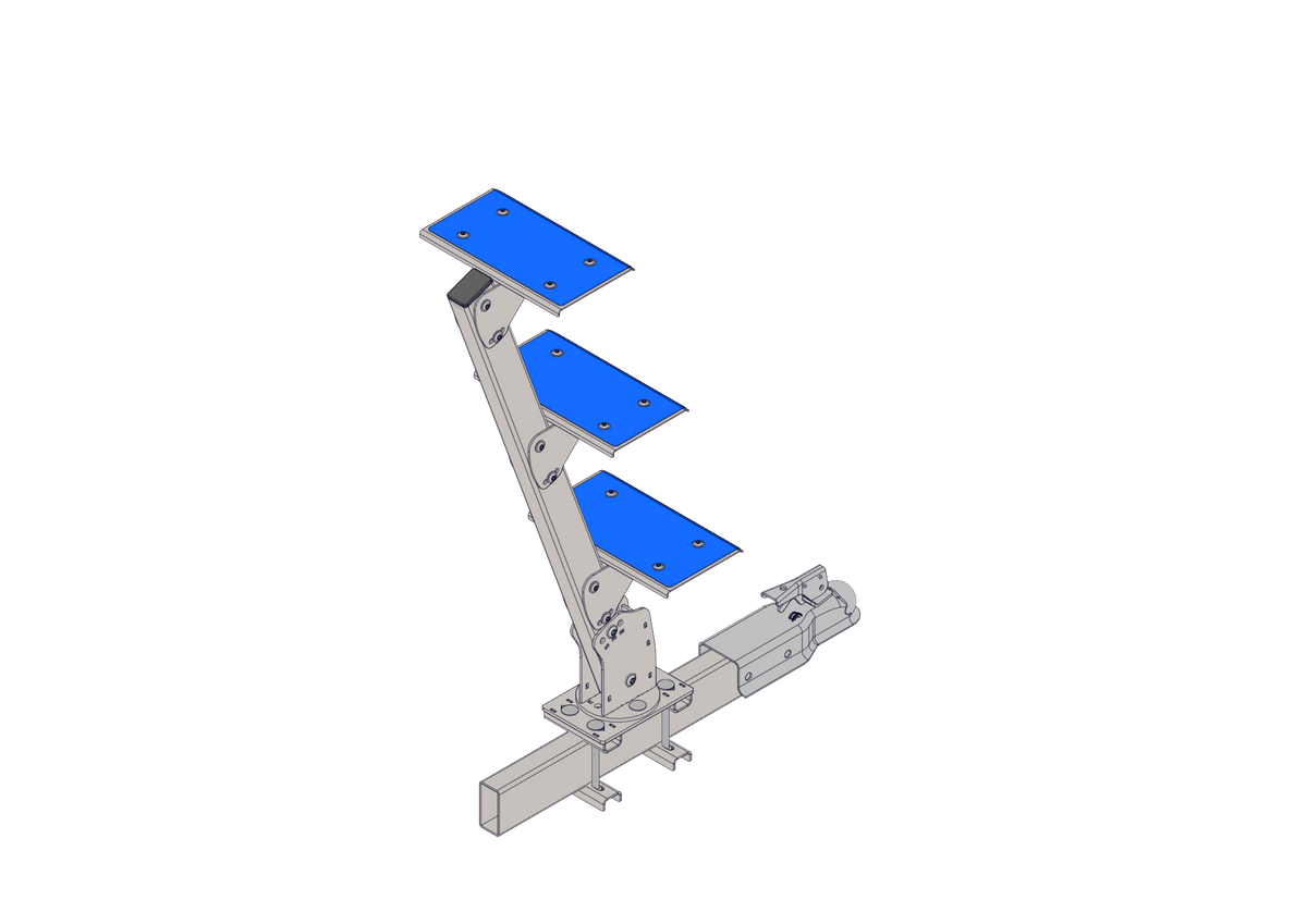 ShiftStep Stainless Steel Boat Trailer Ladder