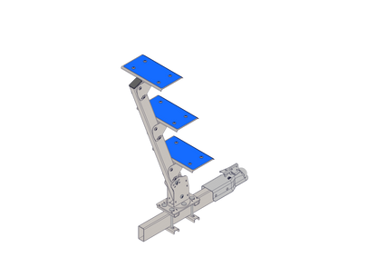 ShiftStep Stainless Steel Boat Trailer Ladder